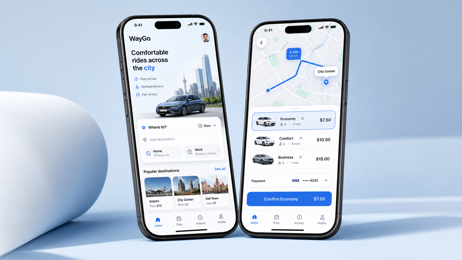 Превью мобильного приложения WayGo